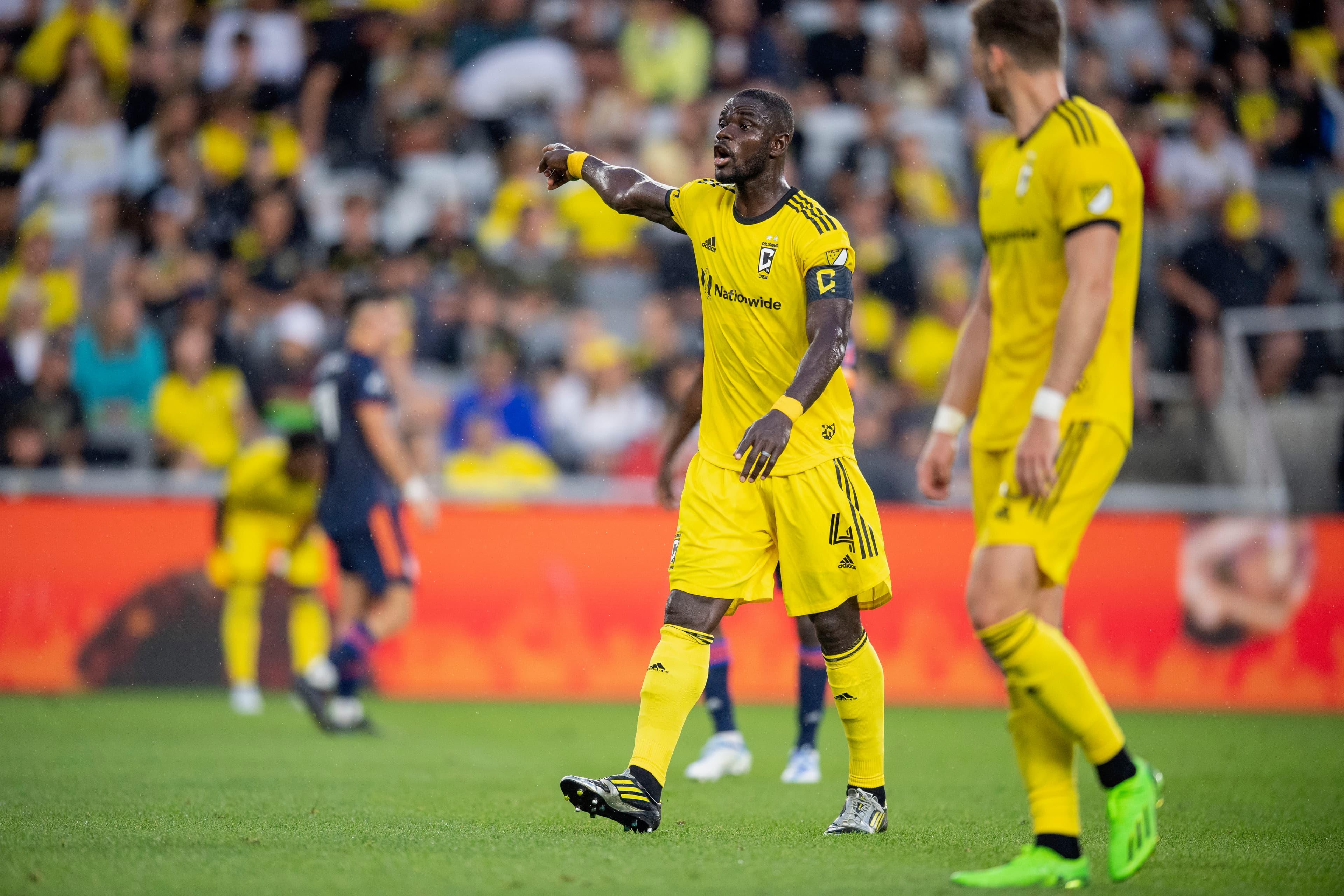 Jonathan Mensah in action - Columbus Crew